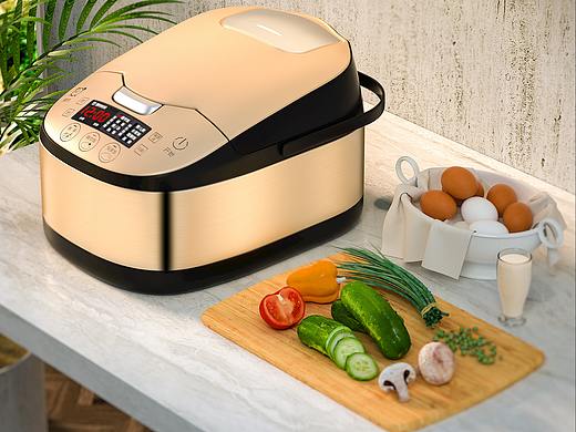 C4D+oc电饭煲（个人主页-ZNDEzODUxNTY=） - 产品 - 站酷设计师搏击长空原创素材 - 站酷ZCOOL