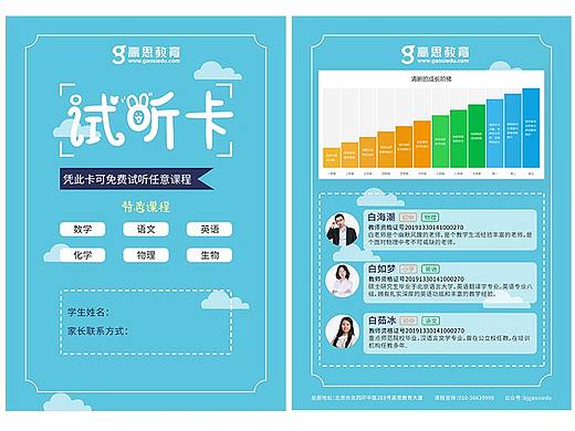 教育类单页（个人主页-ZNDgxODU5NjQ=） - 宣传物料 - 站酷设计师早清原创素材 - 站酷ZCOOL