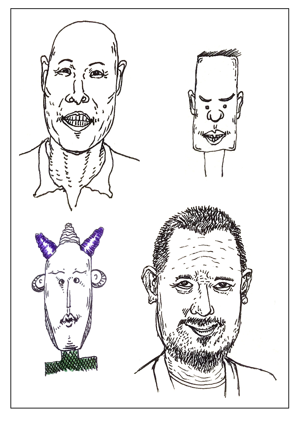 《南南丑画》——万像