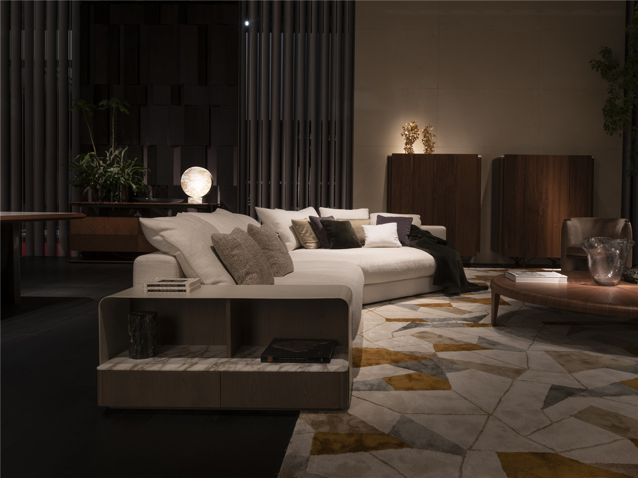 意大利家具品牌giorgetti的沙发艺术,演绎韵味家居的细腻柔和!