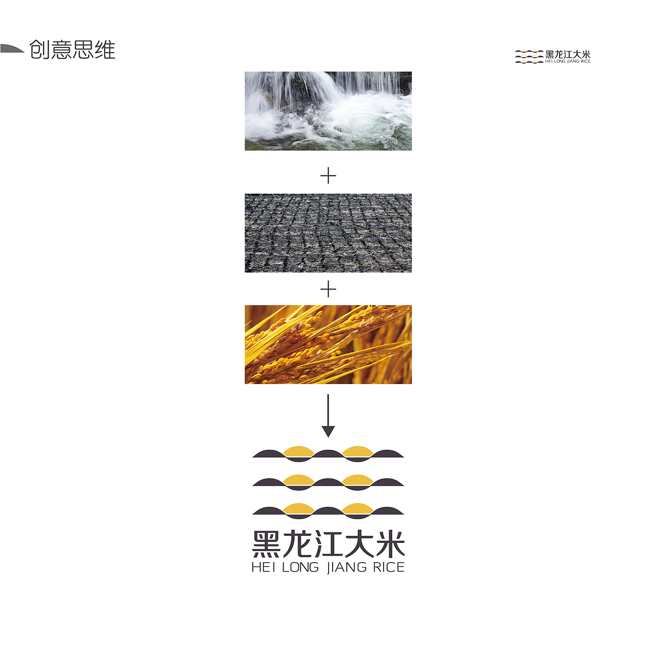 《HLJ大米品牌设计》（图ZMTE5NjYzMDky） - 品牌 - 站酷设计师蓝牧原创素材 - 站酷ZCOOL