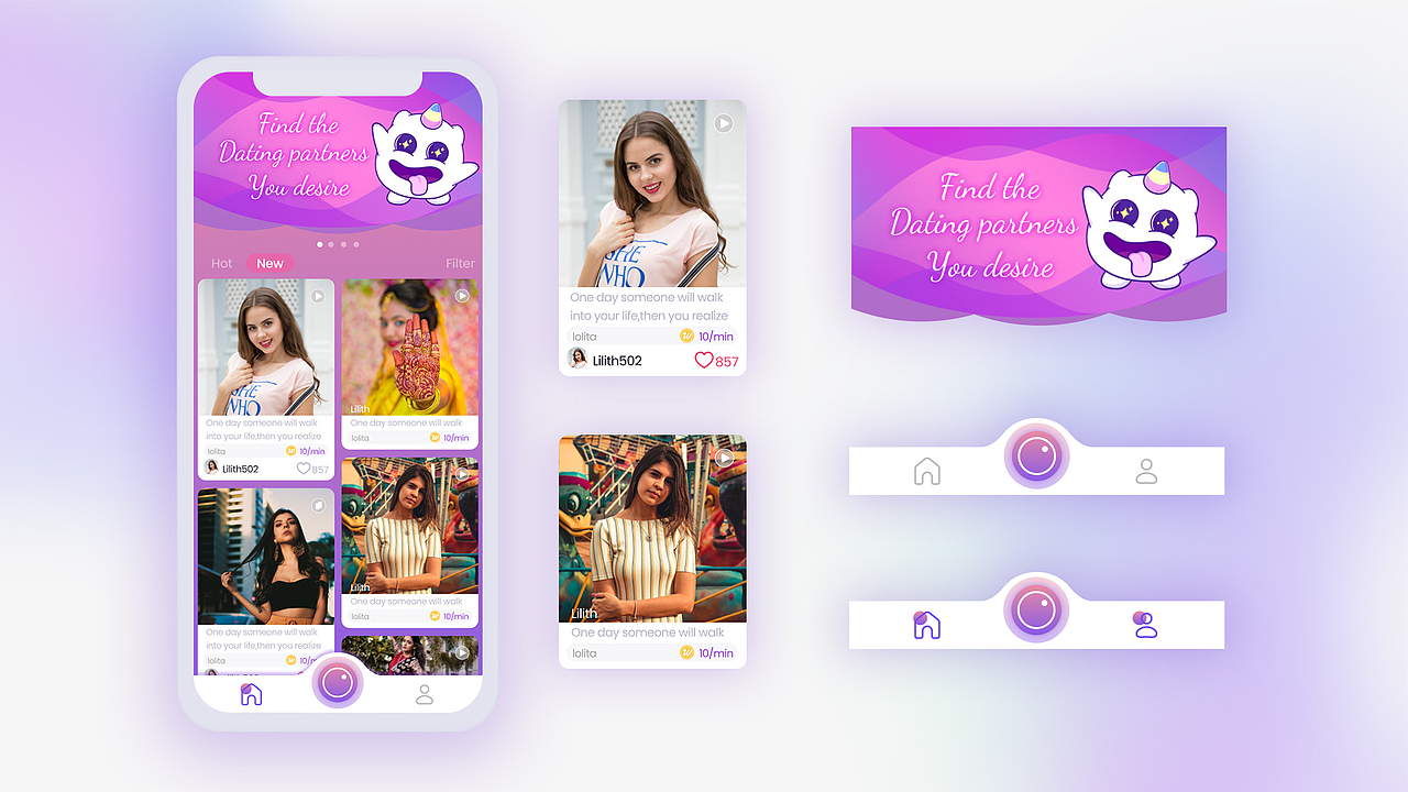 视觉/交互作品集（图ZMjM2NTM0MjI0） - 其他平面 - 站酷设计师陈_咩野原创素材 - 站酷ZCOOL