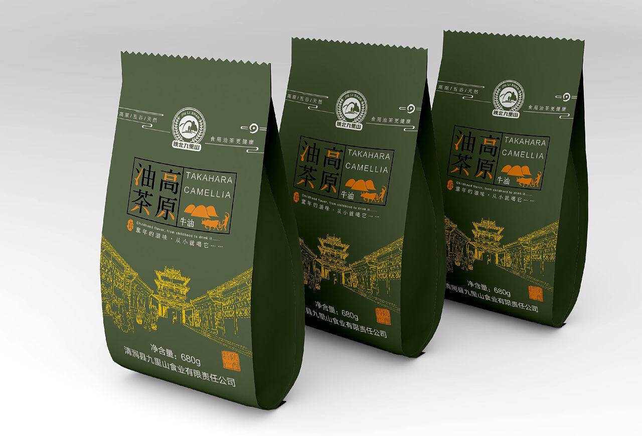 九里山油茶包装设计 - 原创作品 - 站酷(zcool)