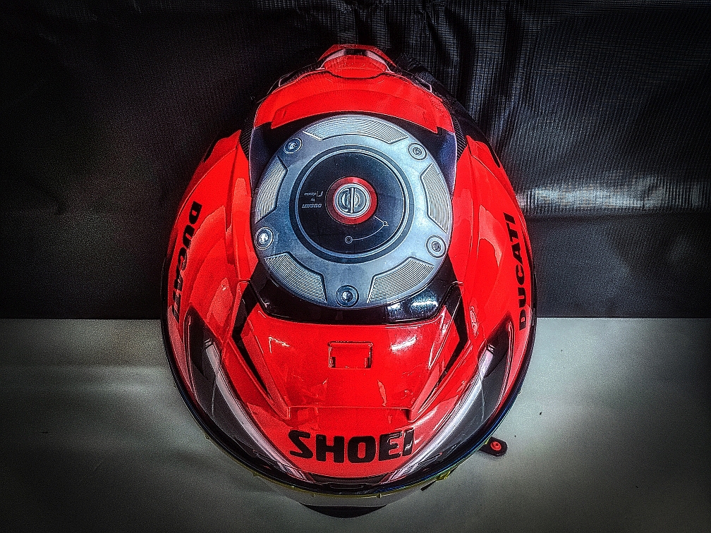 shoei x14 杜卡迪v4sr 车型版花头盔个性定制涂装