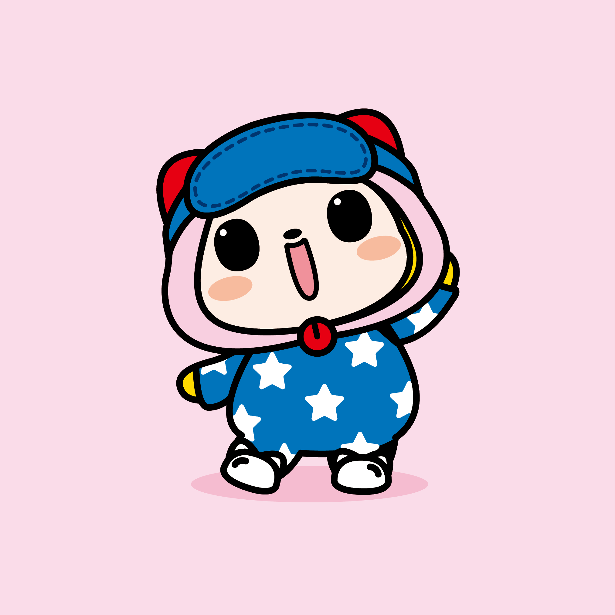 糖果色的少女心头像,睡衣家族上线!