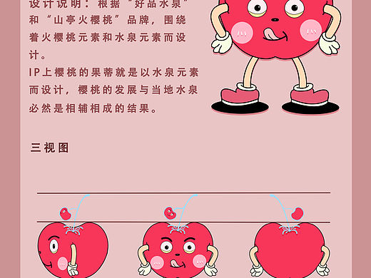 Ip设计/吉祥物/樱桃Ip