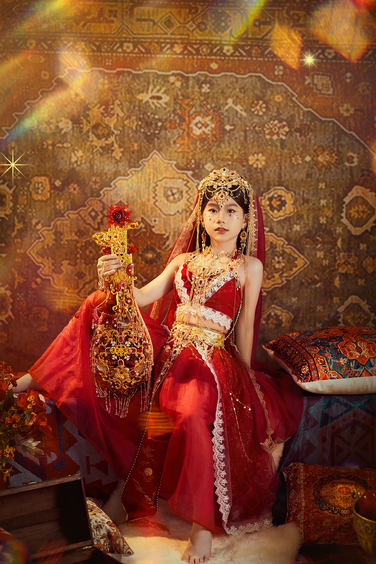 西域公主（大童）（图ZMzYxNDk3MDEy） - 人像摄影 - 站酷设计师轻潮派儿童摄影原创素材 - 站酷ZCOOL