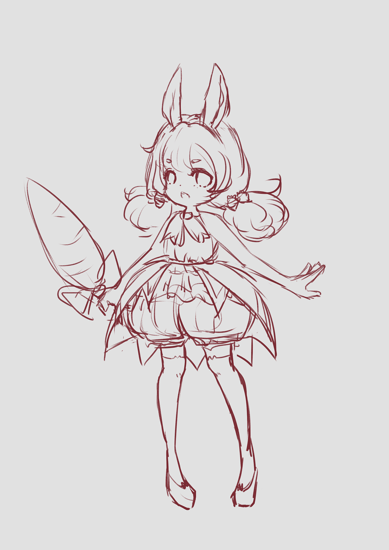 造型人物练习|插画|创作习作|pikadiu - 原创作品 - 站酷 (zcool)