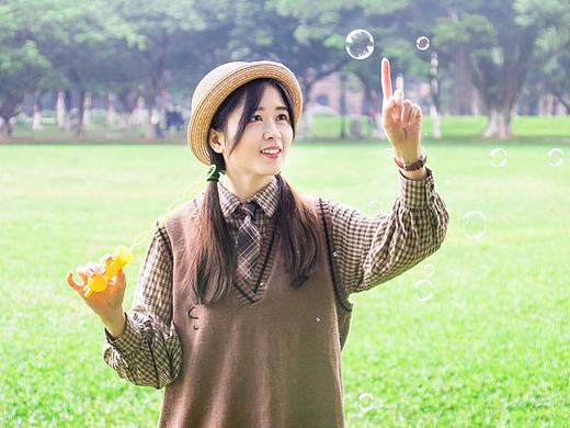 有空一起吹泡泡