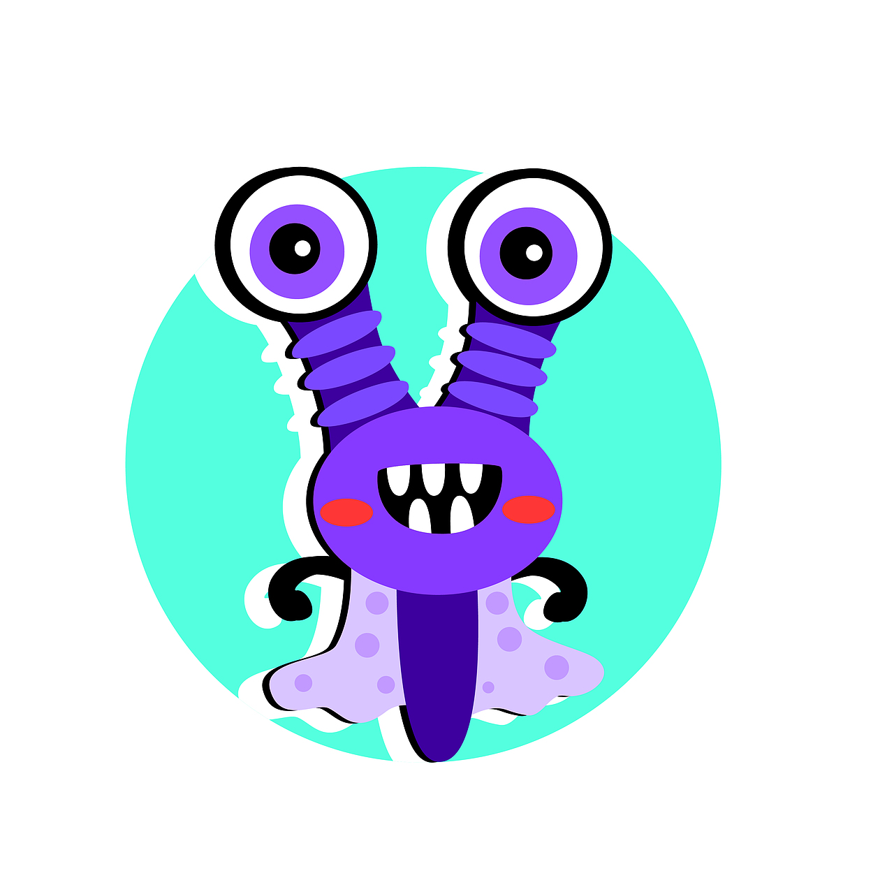 字母小怪兽（图ZMjg3Nzg0NTQ4） - 图案 - 站酷设计师三AJIN原创素材 - 站酷ZCOOL