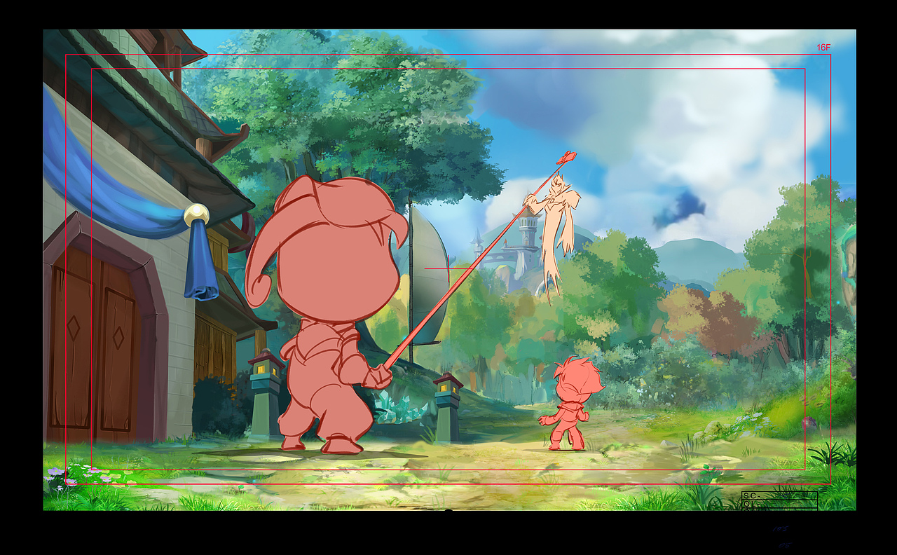 分镜场景（图ZODA1ODAzNTY=） - 动画片 - 站酷设计师宾子原创素材 - 站酷ZCOOL