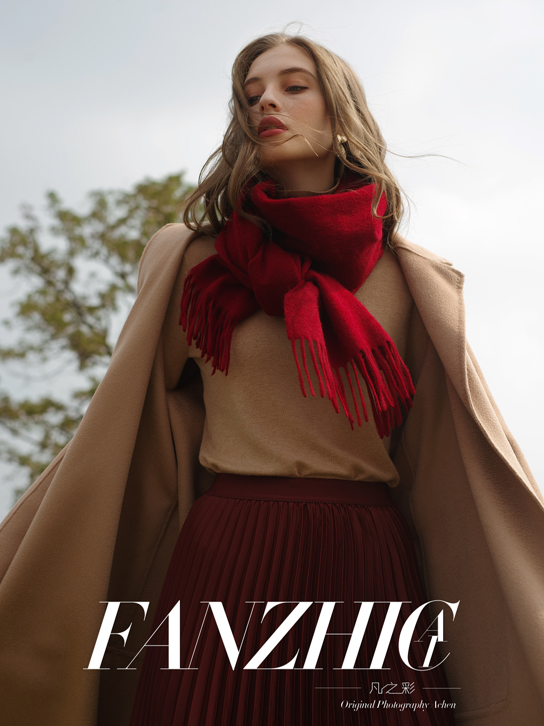 围巾大片拍摄@品牌围巾形象拍摄作品