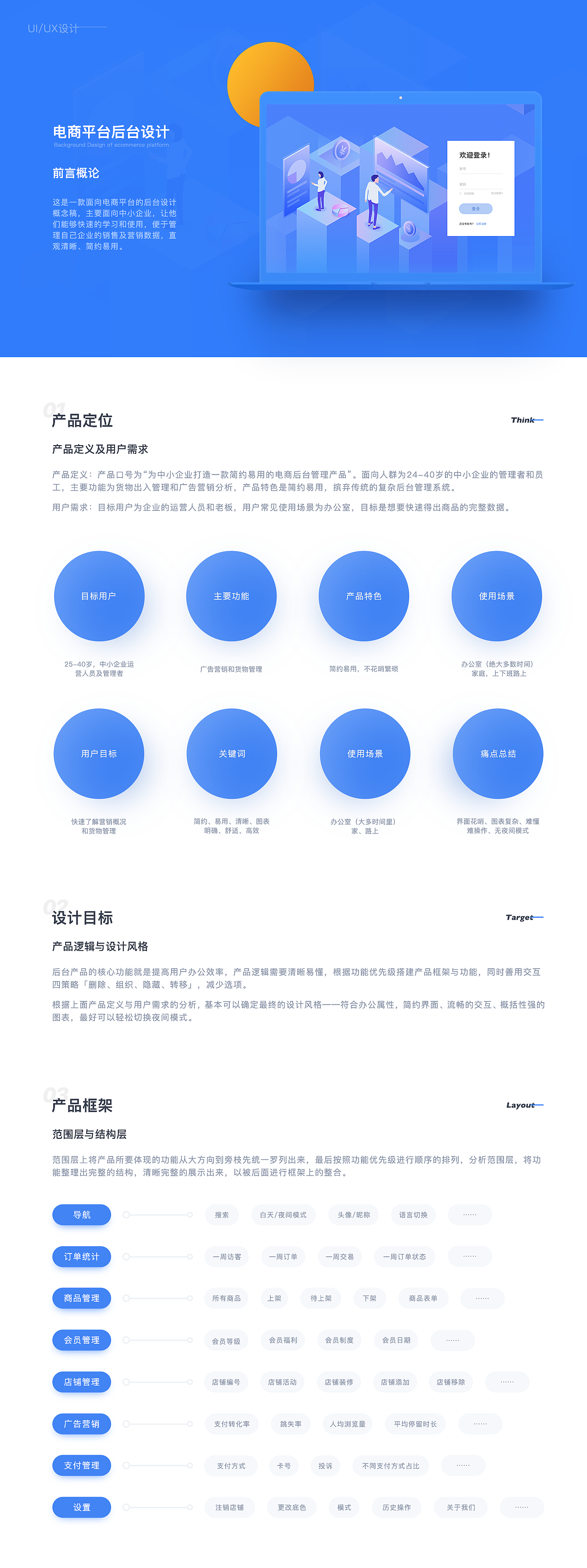 电商平台后台管理系统