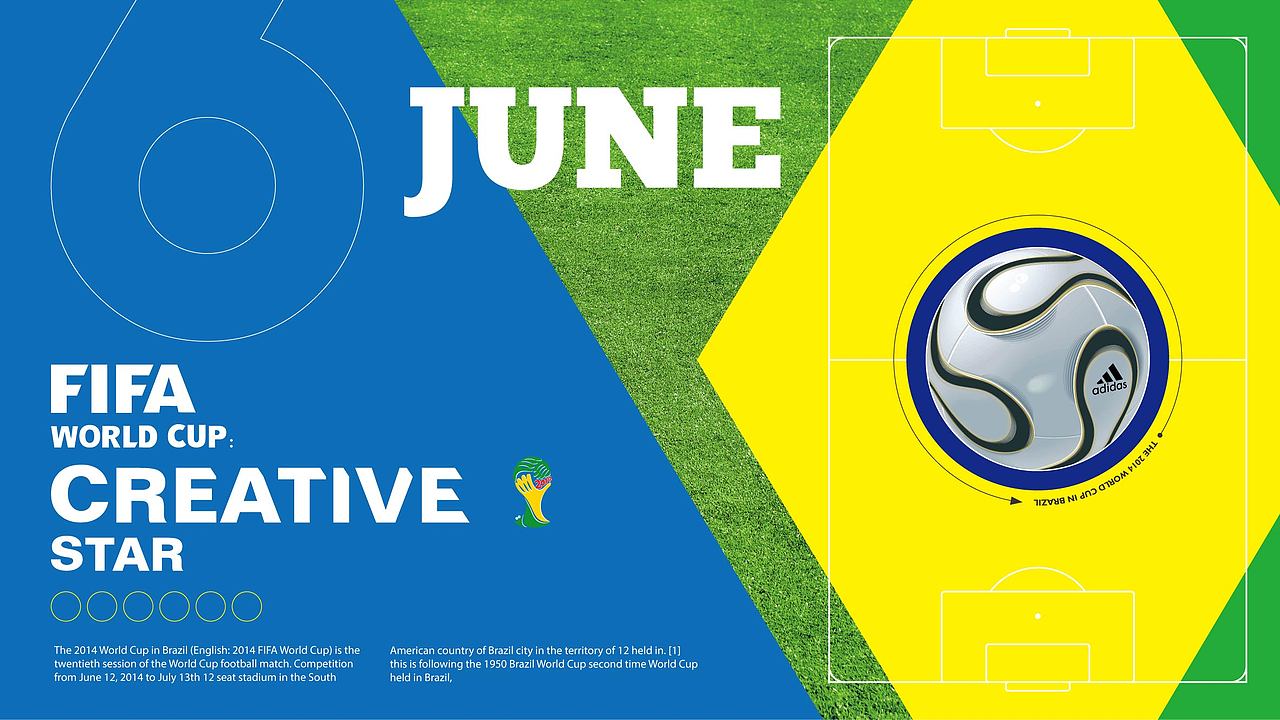 6月作品总结、巴西世界杯的气氛太强烈!【德国战车】必胜