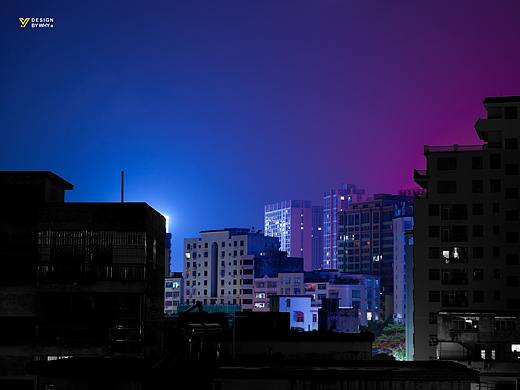 六线城市的一角