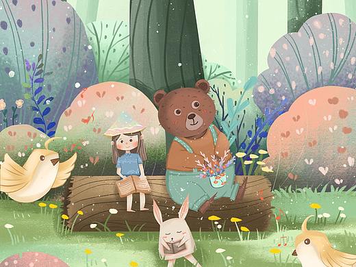 儿童插画练习（个人主页-ZNTc5MTE5MzY=） - 儿童插画 - 站酷设计师绵绵_yang原创素材 - 站酷ZCOOL