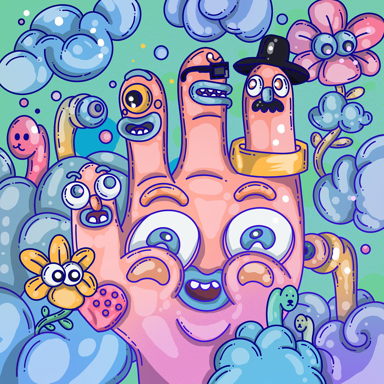 手指丛林finger jungle