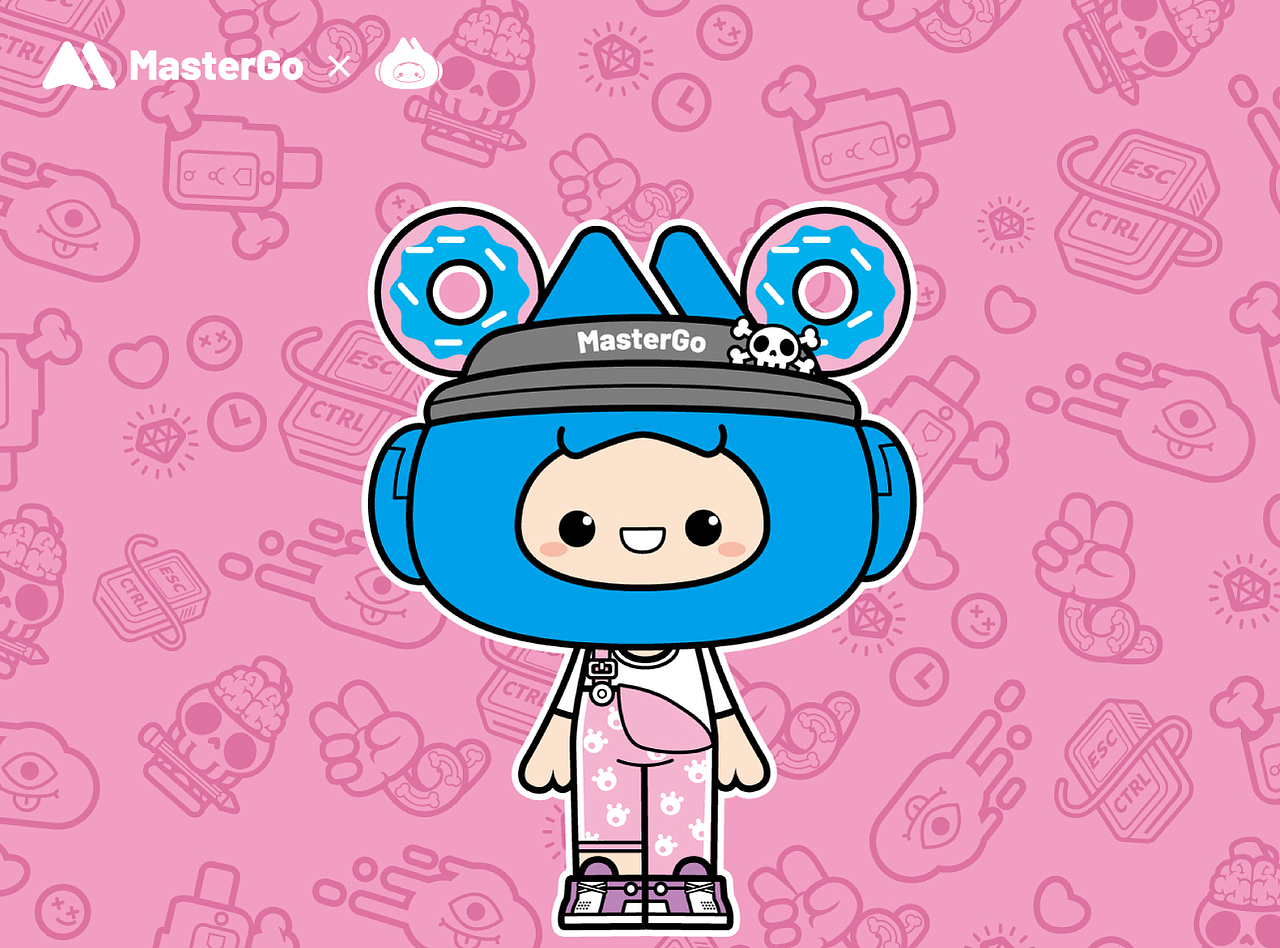 MasterGO IP卡通形象设计---科技小M（图ZMzAzOTg5NDI4） - IP形象 - 站酷设计师小一小一插画设计原创素材 - 站酷ZCOOL