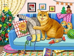 貓貓拼圖??已完成?