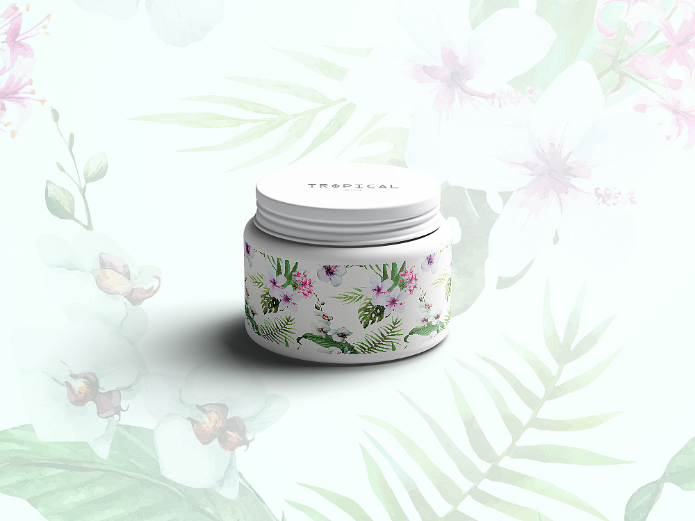 Tropical化妆品包装设计练习（图ZNjAzODgzMjA=） - 包装 - 站酷设计师江户王原创素材 - 站酷ZCOOL