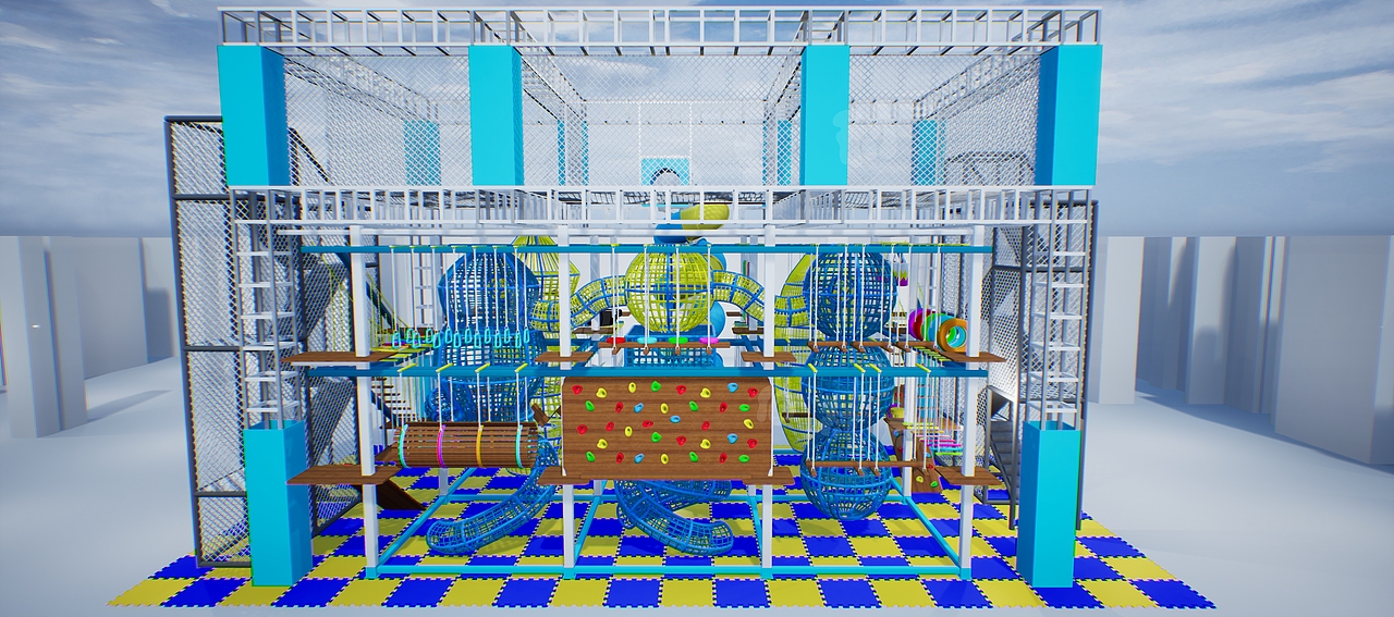 淘气堡作品图片（图ZMTkxMTkwNjky） - 建筑/空间 - 站酷设计师匠人一心原创素材 - 站酷ZCOOL
