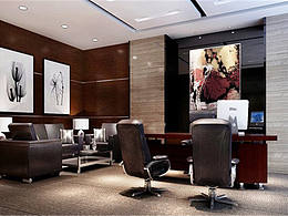 成都建筑办公室装修设计-攀甬路桥集团办公室