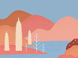 插画小练习一组