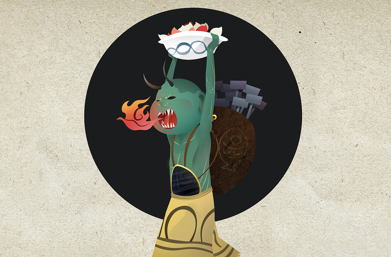 古风妖怪人物设计