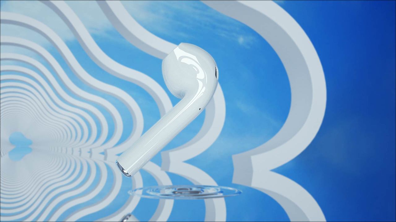 单边蓝牙耳机（图ZMTY3ODcwMjU2） - 动画/影视 - 站酷设计师单耳机原创素材 - 站酷ZCOOL