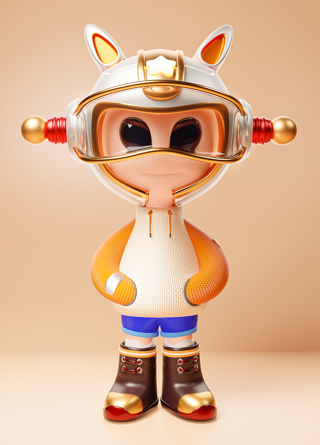 Blender IP角色（图ZMzU1Mzg5MjQ0） - 人物/生物 - 站酷设计师Ae特小毛原创素材 - 站酷ZCOOL