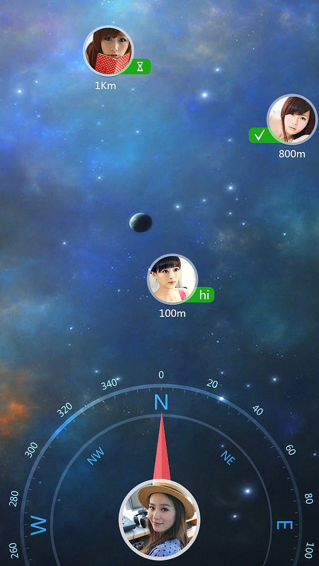 指南交友（图ZMjMwMTIxNTI=） - APP界面 - 站酷设计师calvinzhong原创素材 - 站酷ZCOOL