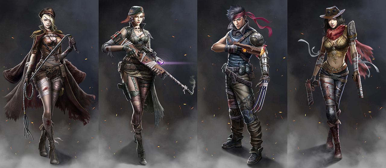 废土风（图ZMjg4MDQwMTE2） - 游戏原画 - 站酷设计师魂魄原创素材 - 站酷ZCOOL