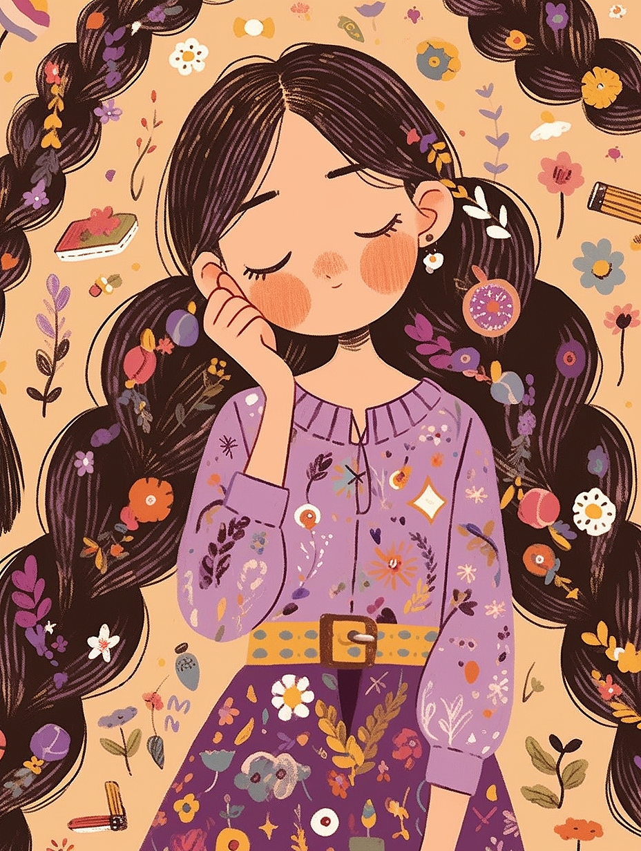 多巴胺女孩紫色系