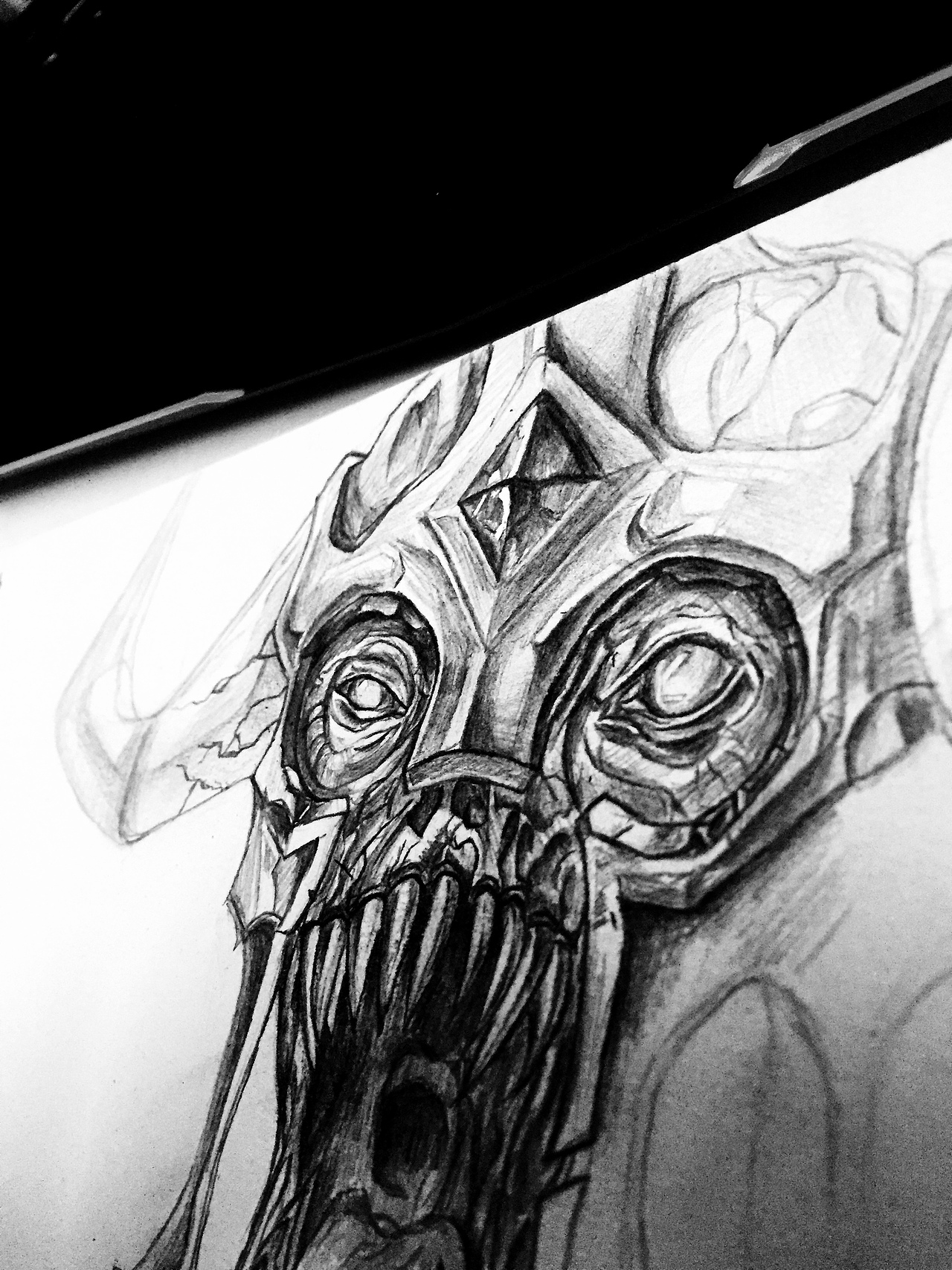 dota2不朽尸王素描