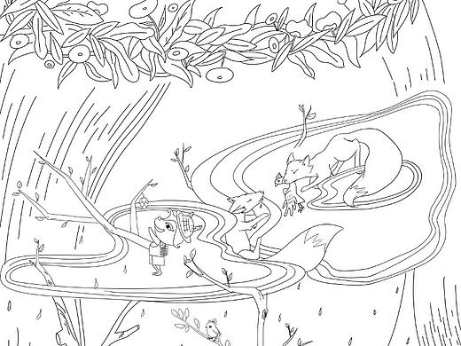 插画师们的插画接龙2