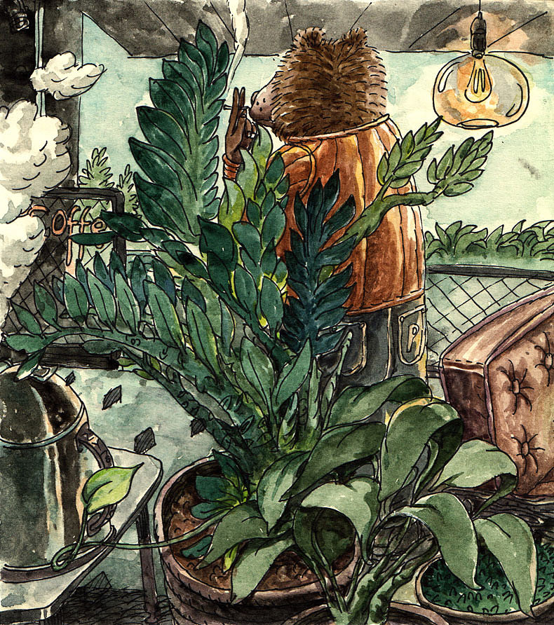 《世界是个动物园》（图ZNTY0MDI1ODA=） - 艺术插画 - 站酷设计师怪兽爱跳舞原创素材 - 站酷ZCOOL