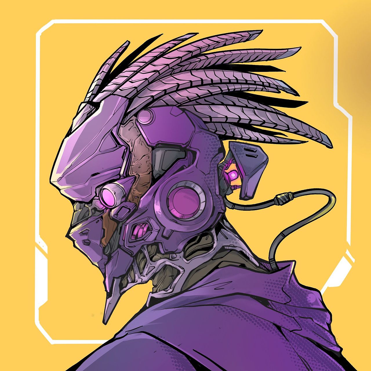 CYBERHEAD最近的创作（图ZMjk0MDk3NzM2） - 创作习作 - 站酷设计师史滂治原创素材 - 站酷ZCOOL