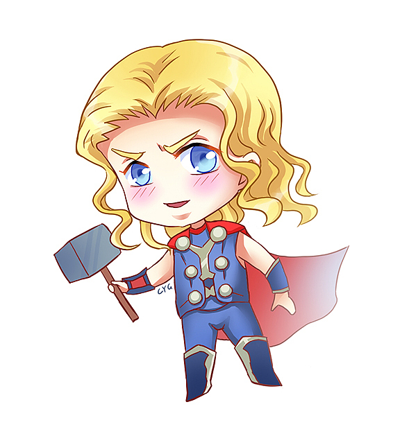 刷一波漫威英雄q版