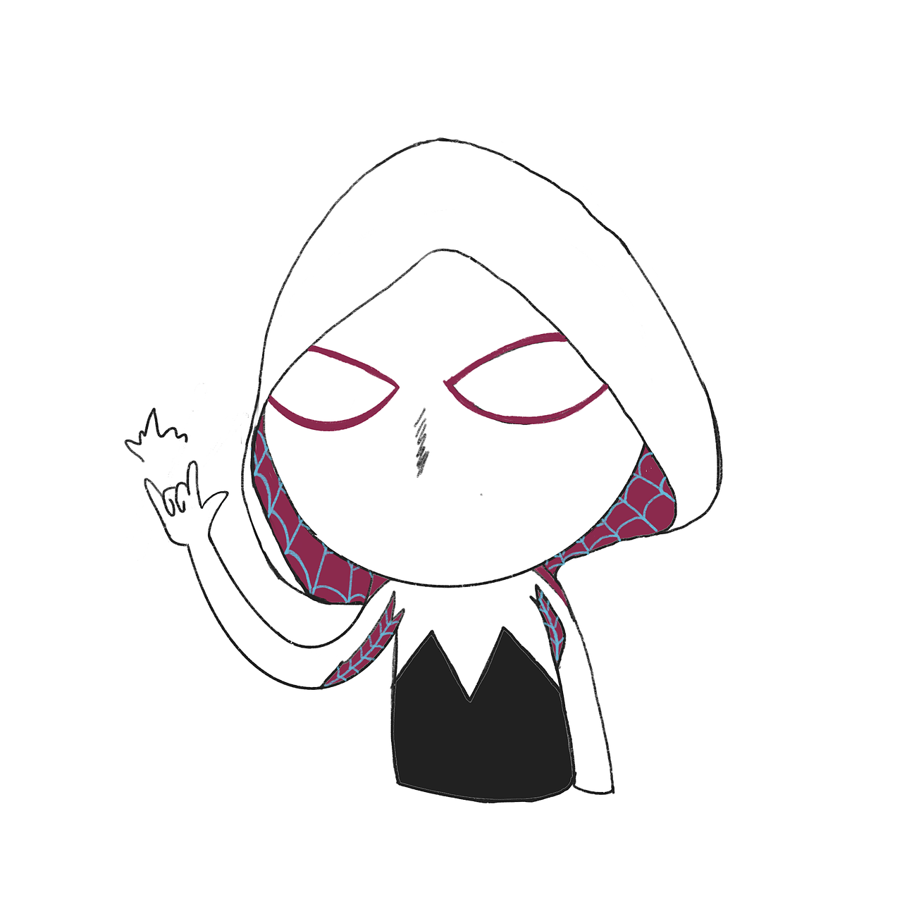 【procreate】蜘蛛侠宇宙Q版（图ZMjA2NjY4Njg0） - 创作习作 - 站酷设计师Jennifer727原创素材 - 站酷ZCOOL