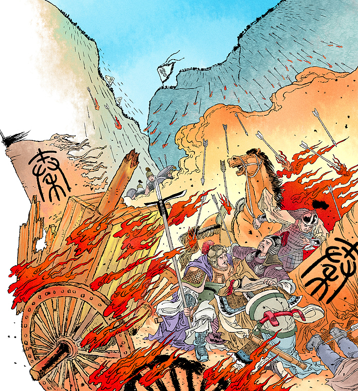 儿童漫画写实漫画写实插画古风历史漫画线稿