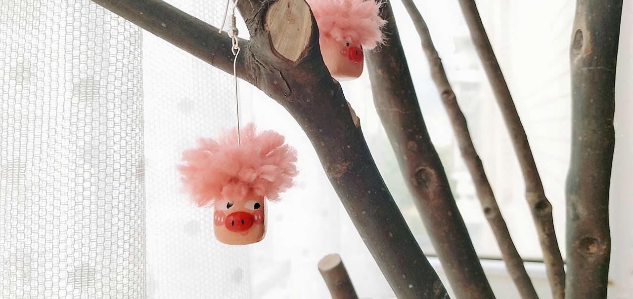 天奇原创粘土手作耳饰（图ZMTgxMDk4NjA0） - 其他手工艺 - 站酷设计师张天奇原创素材 - 站酷ZCOOL