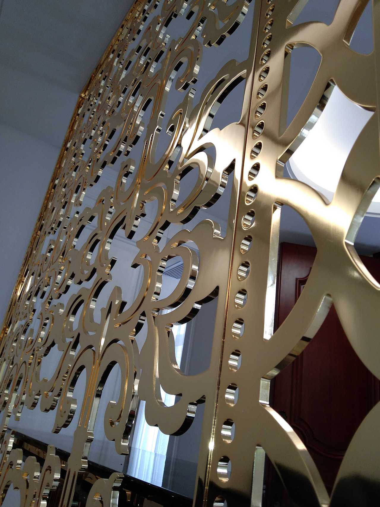 板双面浮雕工艺欧式屏风隔断|空间|商业空间设计|z26539380_原创作品