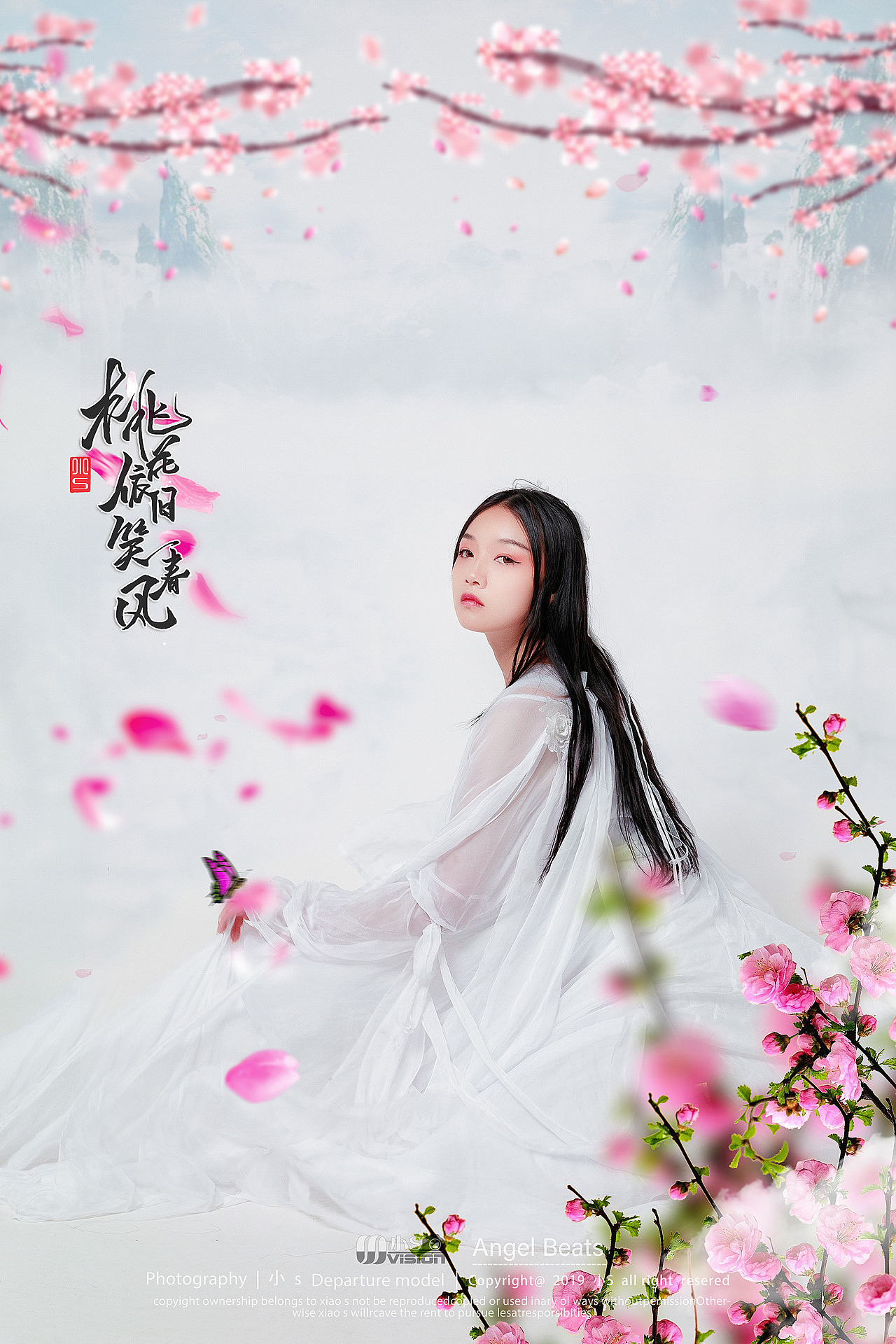 三生三世十里桃花（圖ZMjI5OTMwMjIw） - 人像攝影 - 站酷設(shè)計(jì)師小S視覺原創(chuàng)素材 - 站酷ZCOOL