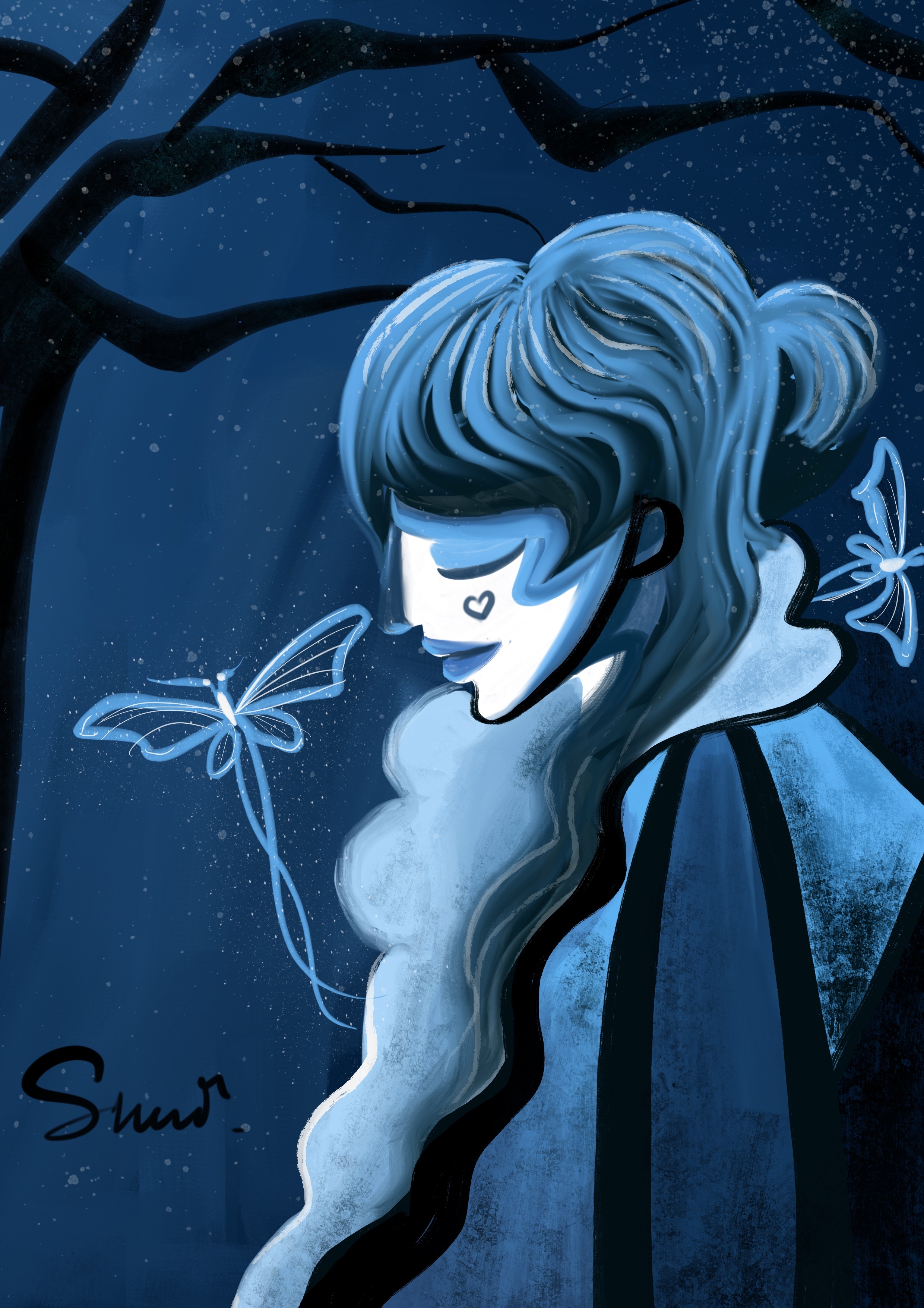 孤独患者系列插画