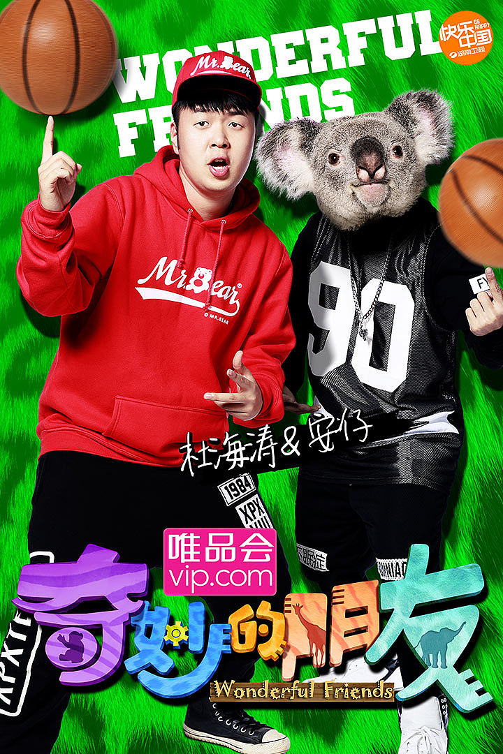 湖南卫视奇妙朋友栏目海报