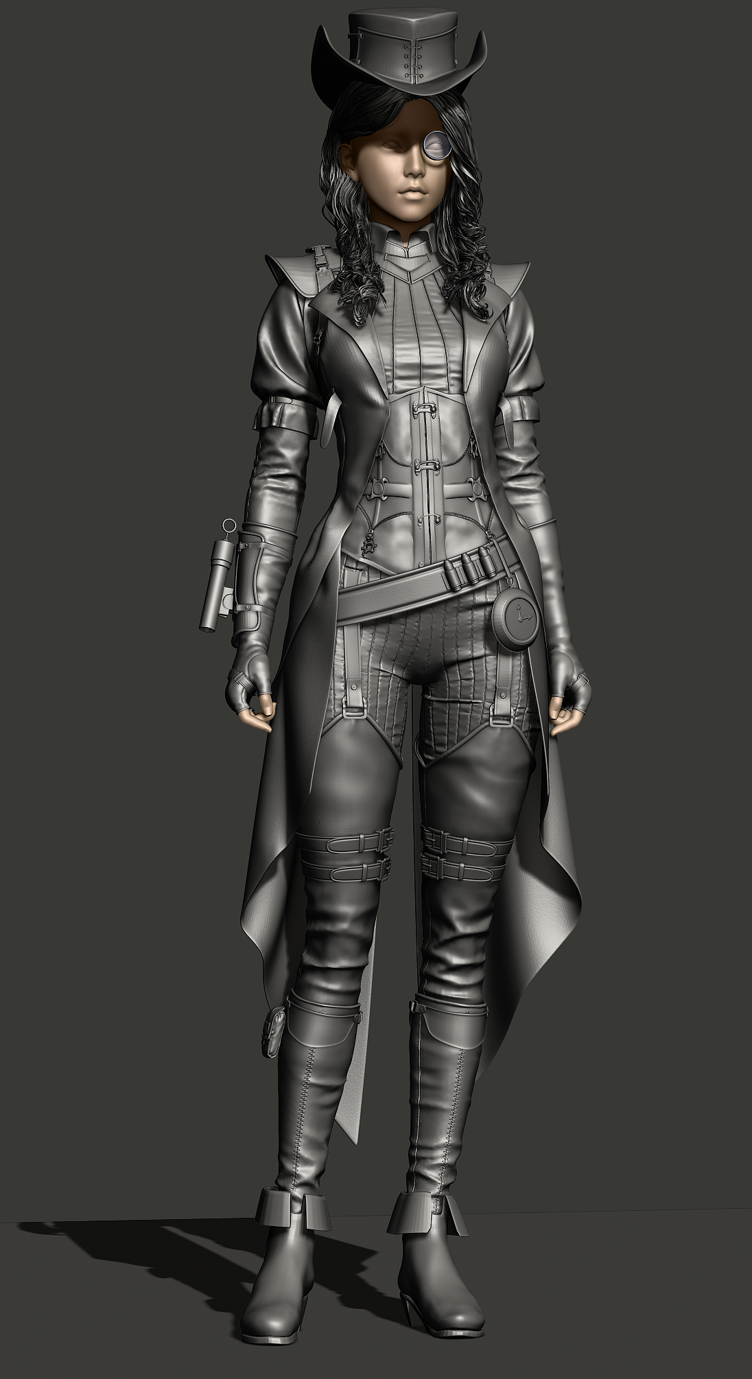 次时代女性角色模型