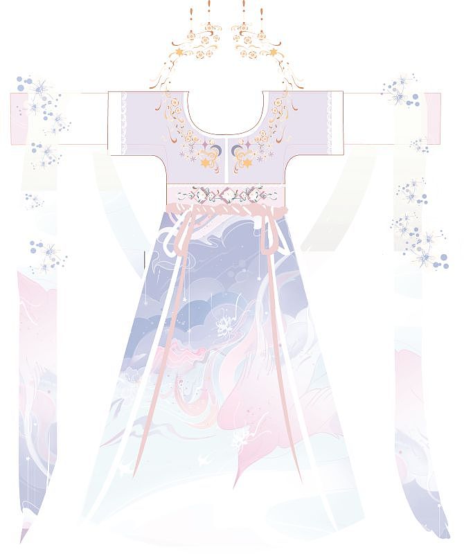 【汉服设计】-星夜