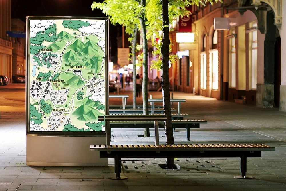 景区手绘地图合集🔥（图ZMjMwOTg2OTY4） - 艺术插画 - 站酷设计师画手绘的何哈哈原创素材 - 站酷ZCOOL