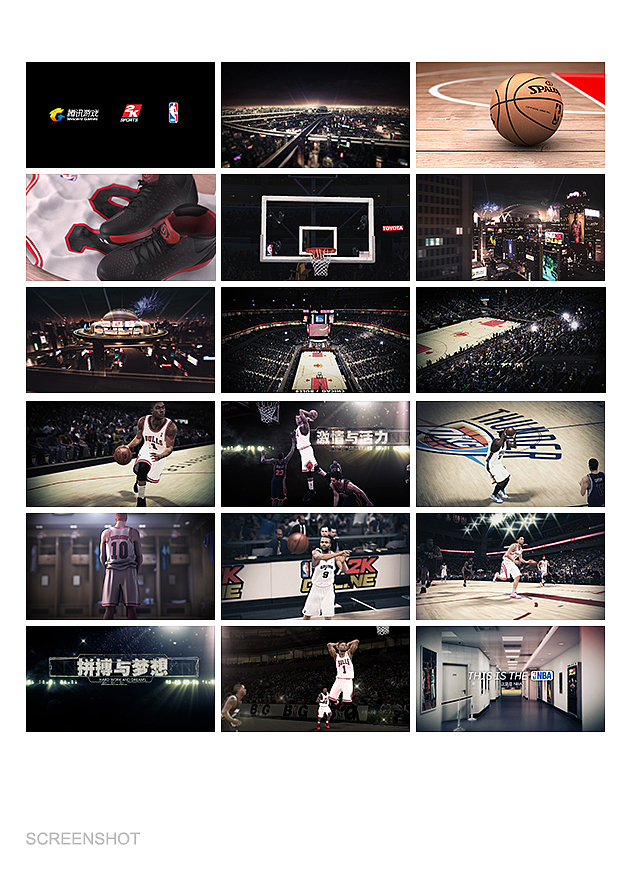 腾讯游戏 【NBA2K】 游戏片头（图ZMTA5OTc5NjA=） - 其他三维 - 站酷设计师amusedart原创素材 - 站酷ZCOOL