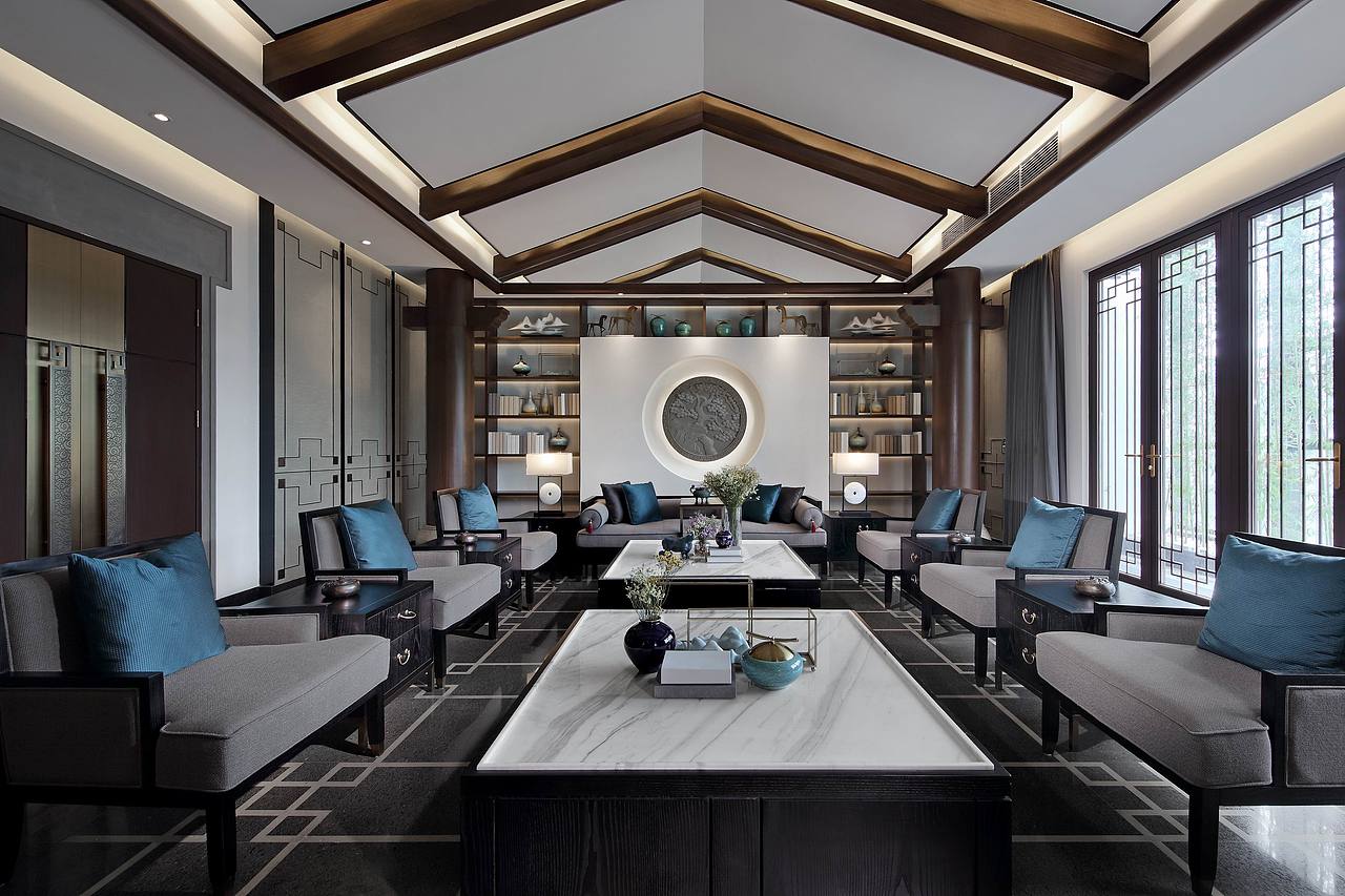 HCL林志豪观澜会所设计|新中式,意境美